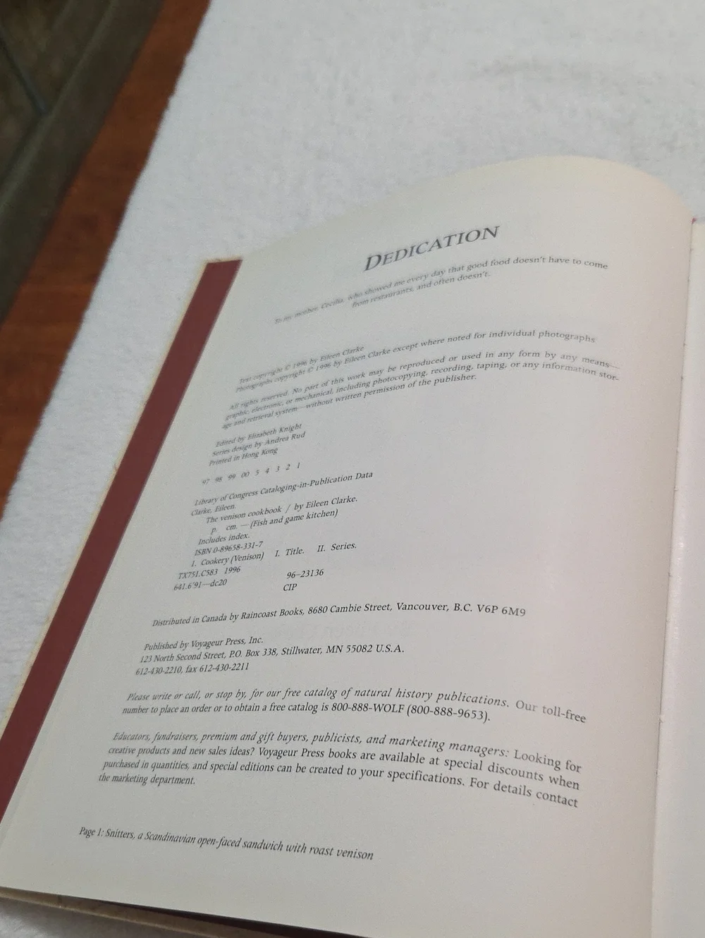 THE VENISON COOKBOOK